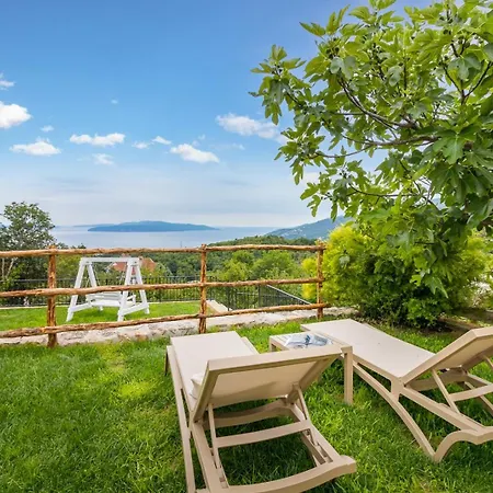 Castello Di Papa By Villsy - With Sea View, Private Pool, Sauna And Jacuzzi Veprinac