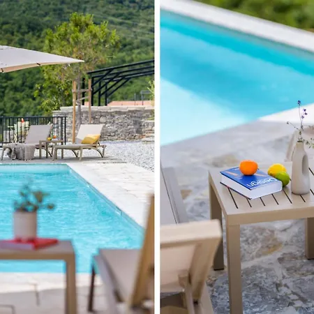 Castello Di Papa By Villsy - With Sea View, Private Pool, Sauna And Jacuzzi * Veprinac