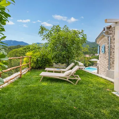 Castello Di Papa By Villsy - With Sea View, Private Pool, Sauna And Jacuzzi Villa Veprinac